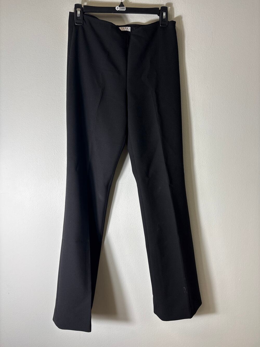 Trina Turk Black Side Zip Pants Sz 2